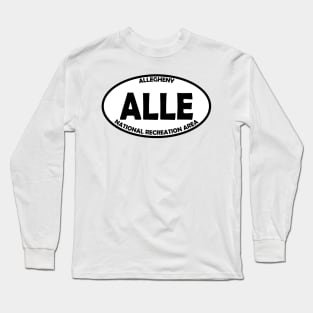 Allegheny National Recreation Area oval Long Sleeve T-Shirt